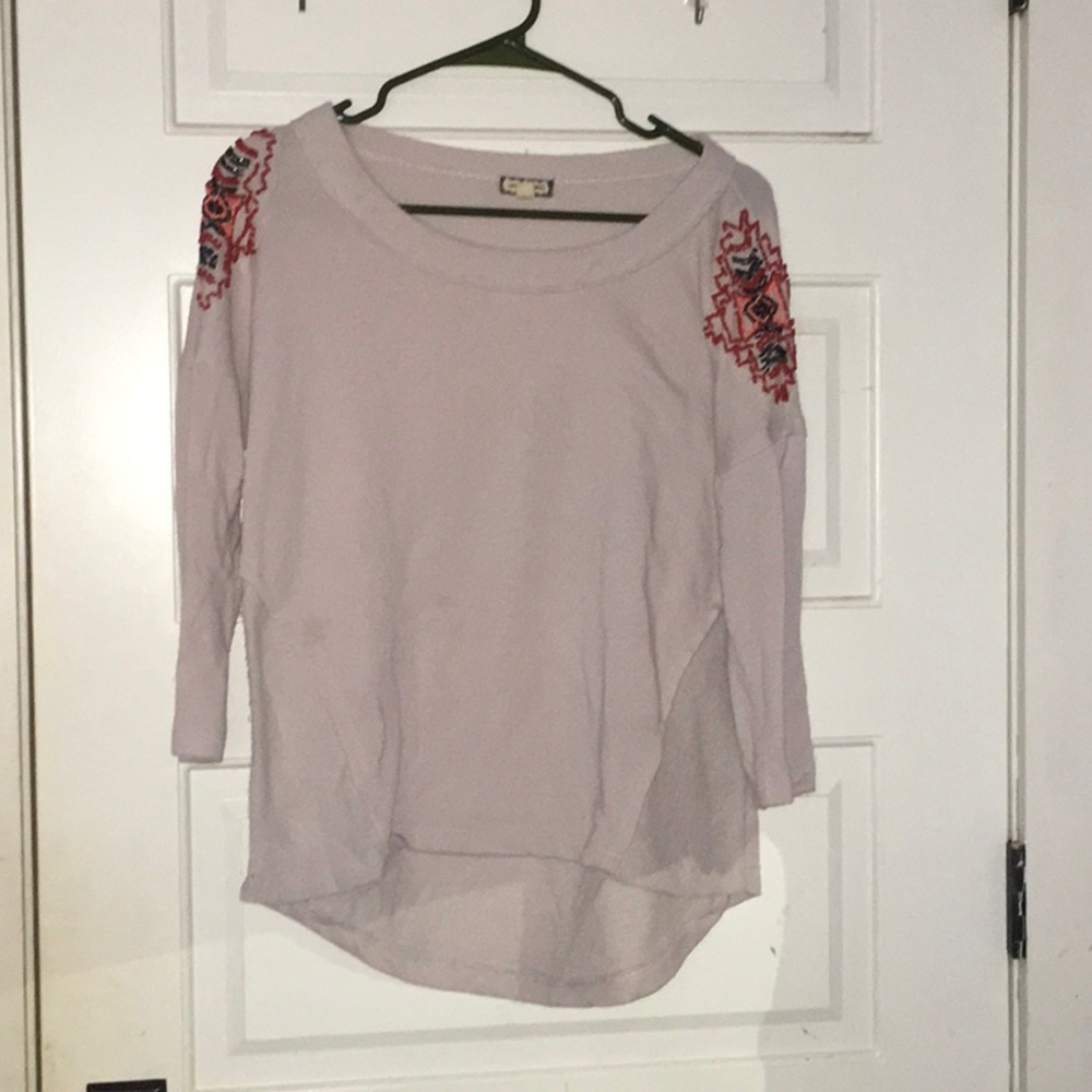 Cream sweater